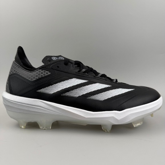 adidas Other - Adidas Adizero Impact TPU Baseball Cleats Men Size 10 Black White JI1467 NEW